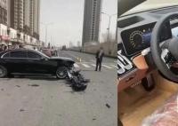 男子新買百萬奔馳被朋友借走撞爛 始料未及真相簡直太崩潰