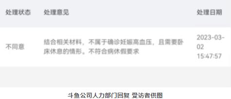 斗魚回應(yīng)女子請假保胎被辭:并非針對 到底是什么情況?