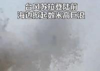臺(tái)風(fēng)將登陸女子拍下數(shù)米高巨浪 原因竟是這樣實(shí)在是太意外了