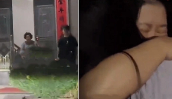 團(tuán)聚的意義！女子回家過中秋 凌晨3點(diǎn)媽媽和弟弟還在門口等候