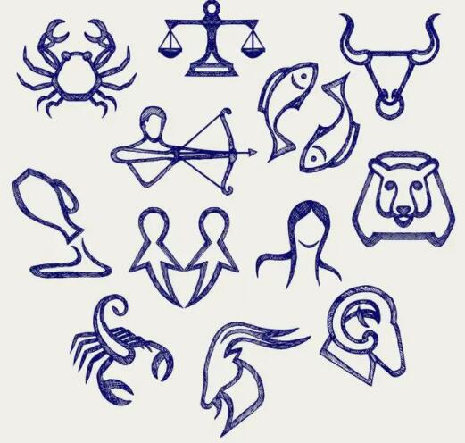 十二星座的日期月份表查詢