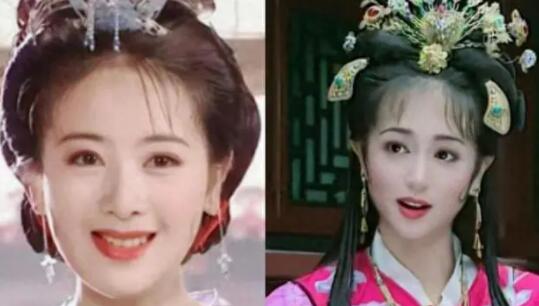 涓子和小李琳長得好像啊 