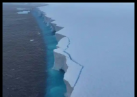 世界最大冰山再次發(fā)生大規(guī)模斷裂 究竟是怎么回事？