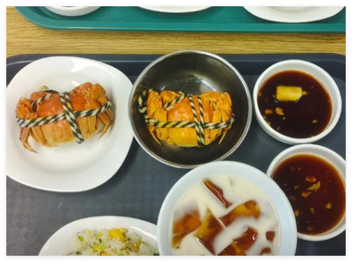 浙大食堂8.8元一只螃蟹引熱議 為什么引熱議什么情況？